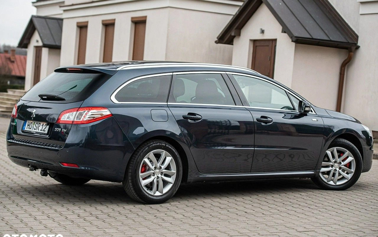 Peugeot 508 cena 32700 przebieg: 127000, rok produkcji 2013 z Bobolice małe 466